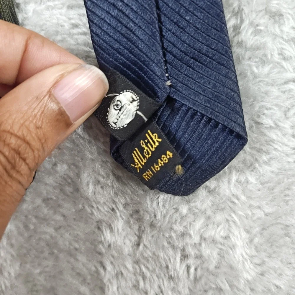Vintage Skinny Tie Lot Of 3 Mens 50s 60s Rat Pack Mod Rockabilly Mid Century